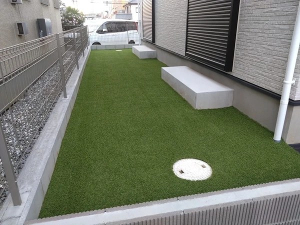 グリーンフォエバーの人工芝施工事例After