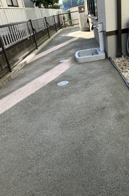 芝助の人工芝施工事例before