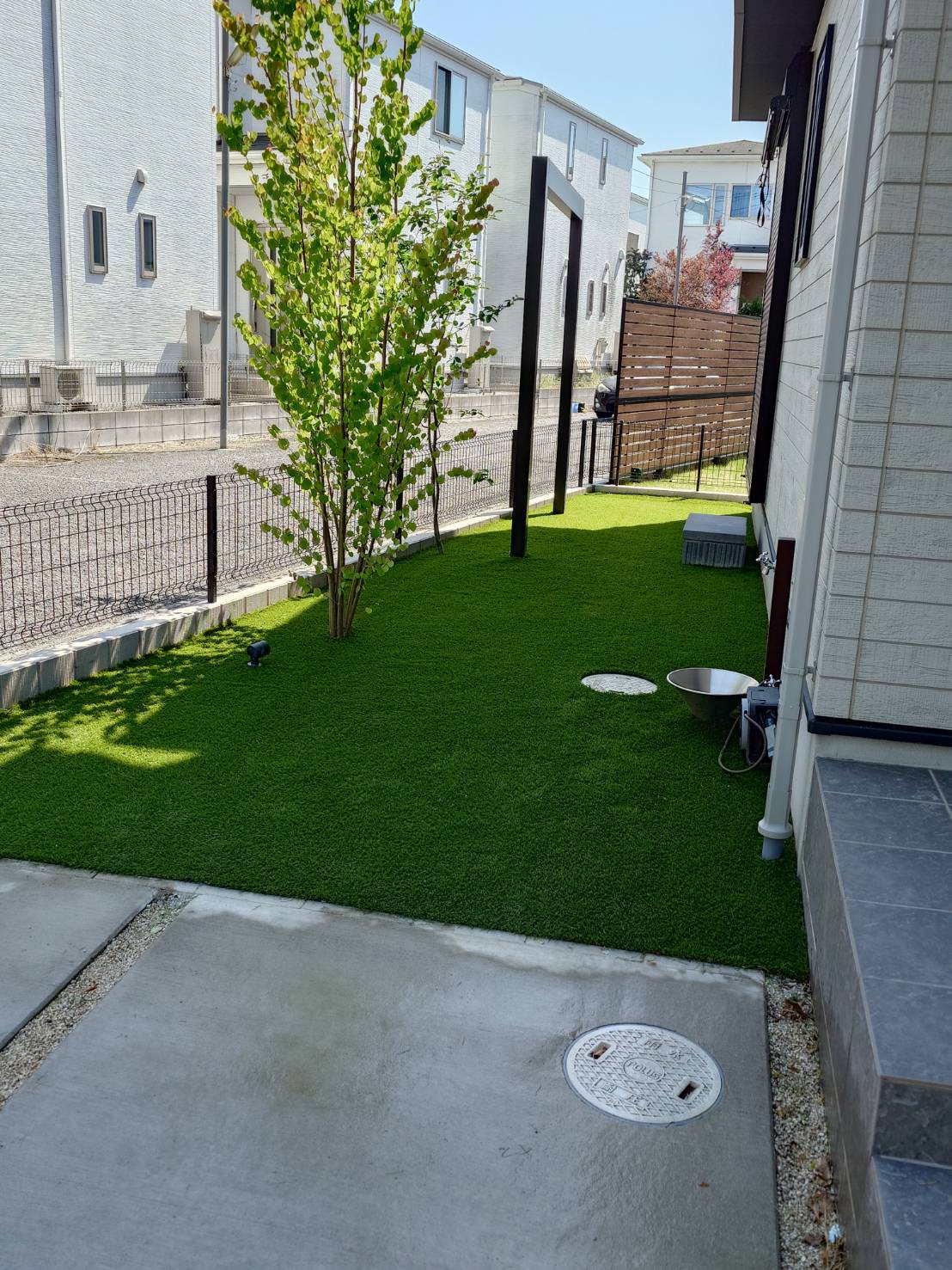 日本人工芝計画の川越市の人工芝施工事例 After